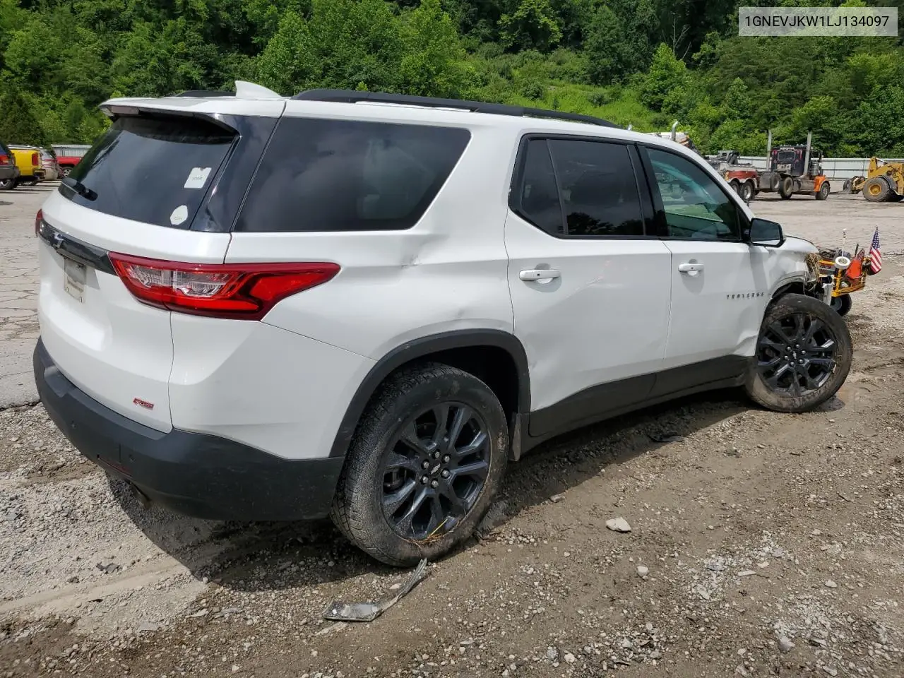 2020 Chevrolet Traverse Rs VIN: 1GNEVJKW1LJ134097 Lot: 62985435