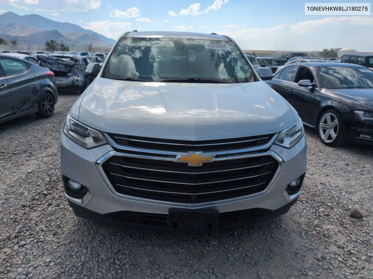 2020 Chevrolet Traverse Lt VIN: 1GNEVHKW8LJ180275 Lot: 63036835