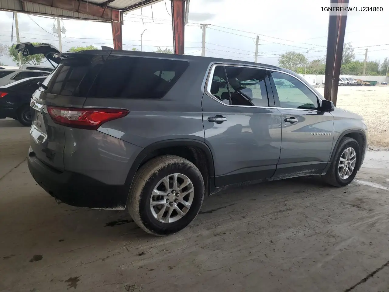 2020 Chevrolet Traverse Ls VIN: 1GNERFKW4LJ234860 Lot: 63065775