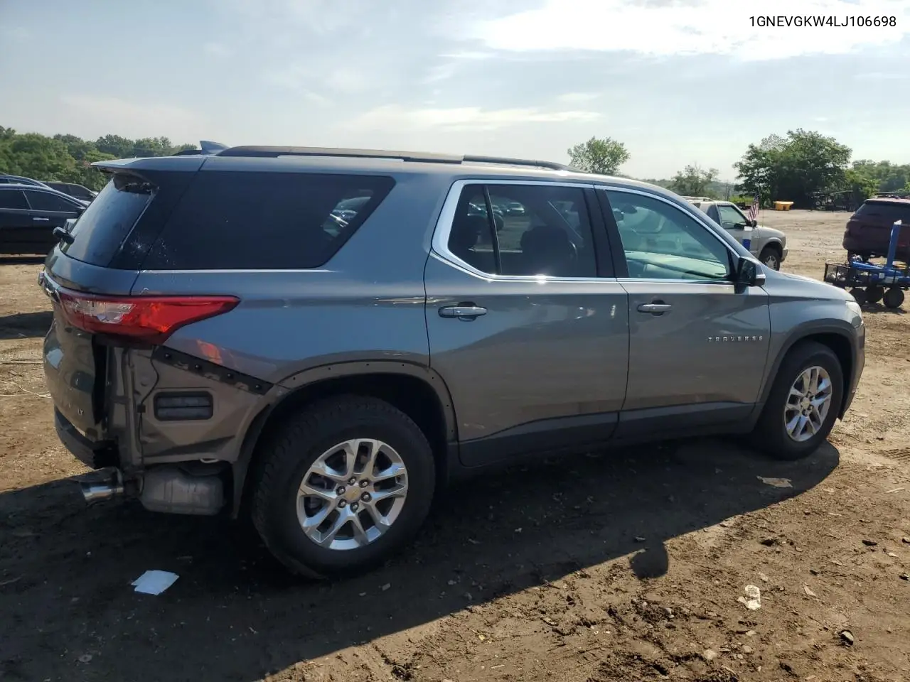 2020 Chevrolet Traverse Lt VIN: 1GNEVGKW4LJ106698 Lot: 63108155