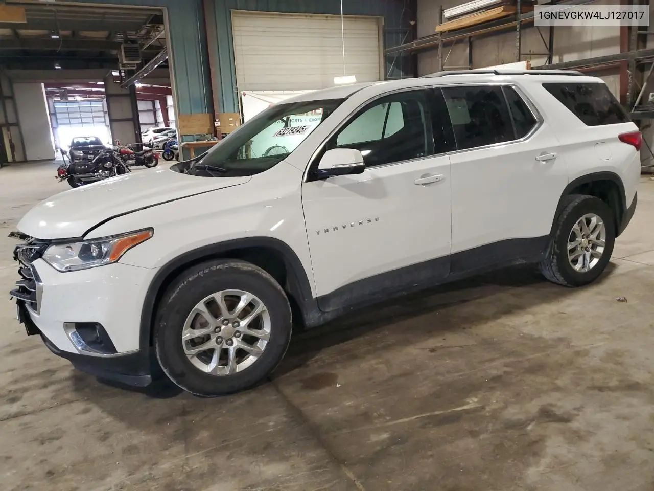 2020 Chevrolet Traverse Lt VIN: 1GNEVGKW4LJ127017 Lot: 63279345