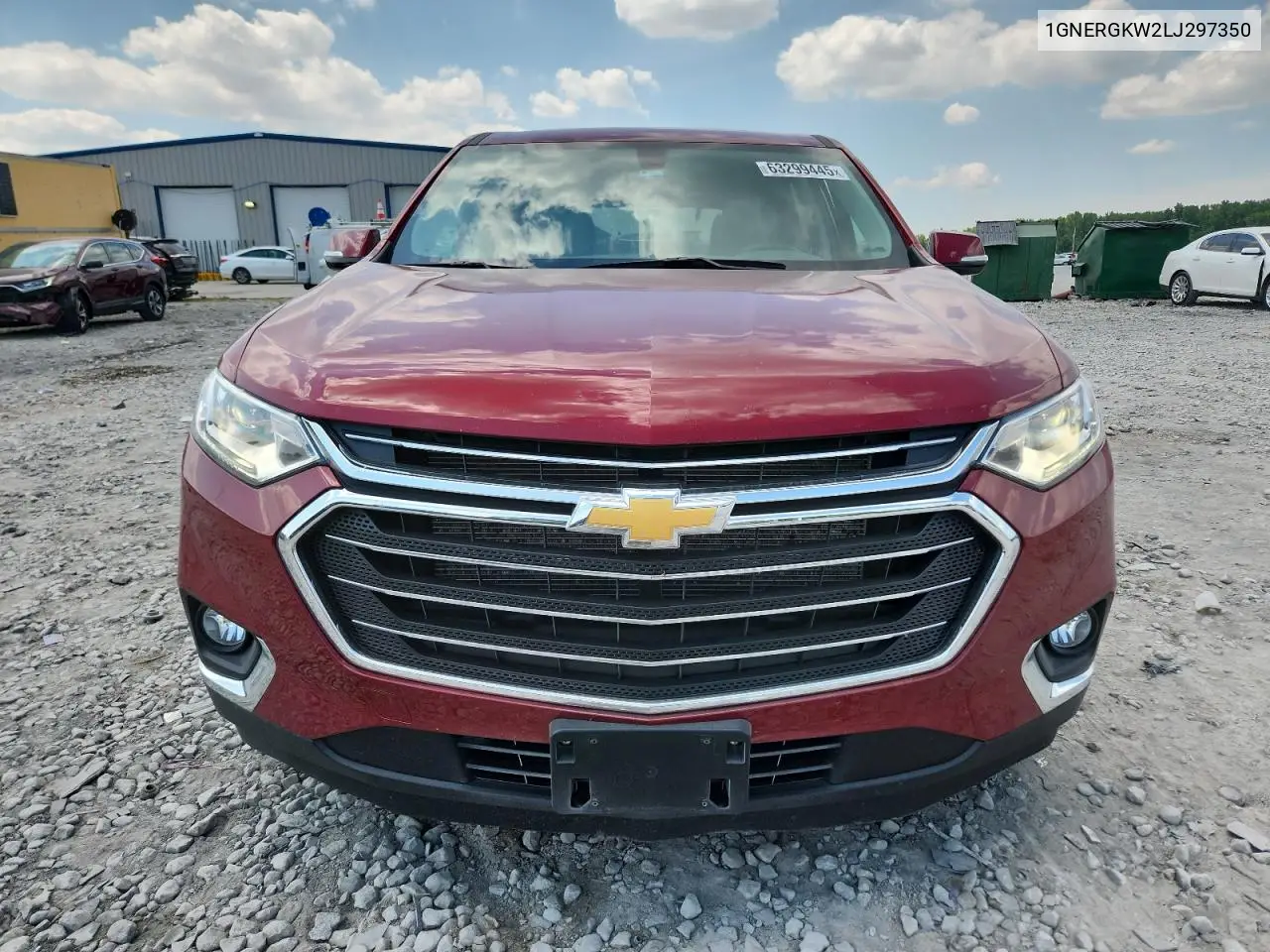 2020 Chevrolet Traverse Lt VIN: 1GNERGKW2LJ297350 Lot: 63299445