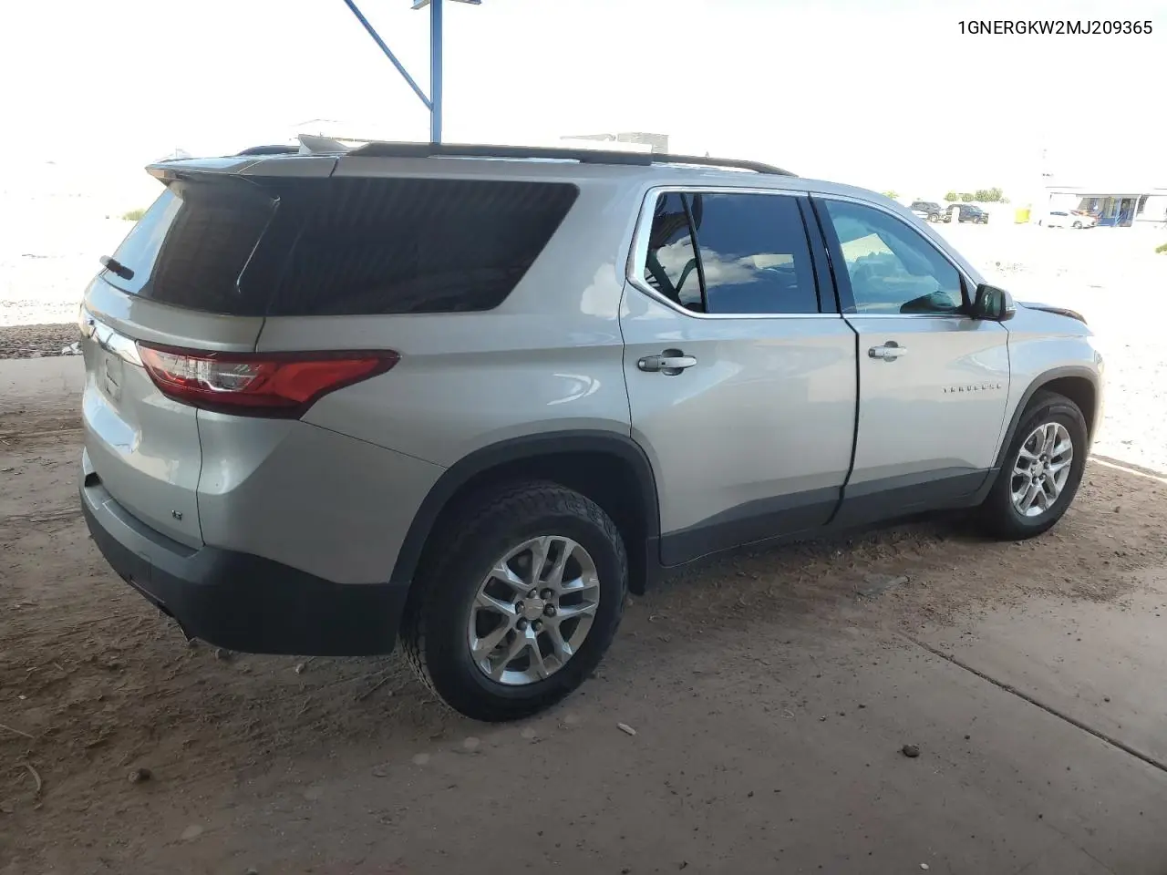 2021 Chevrolet Traverse Lt VIN: 1GNERGKW2MJ209365 Lot: 53027365