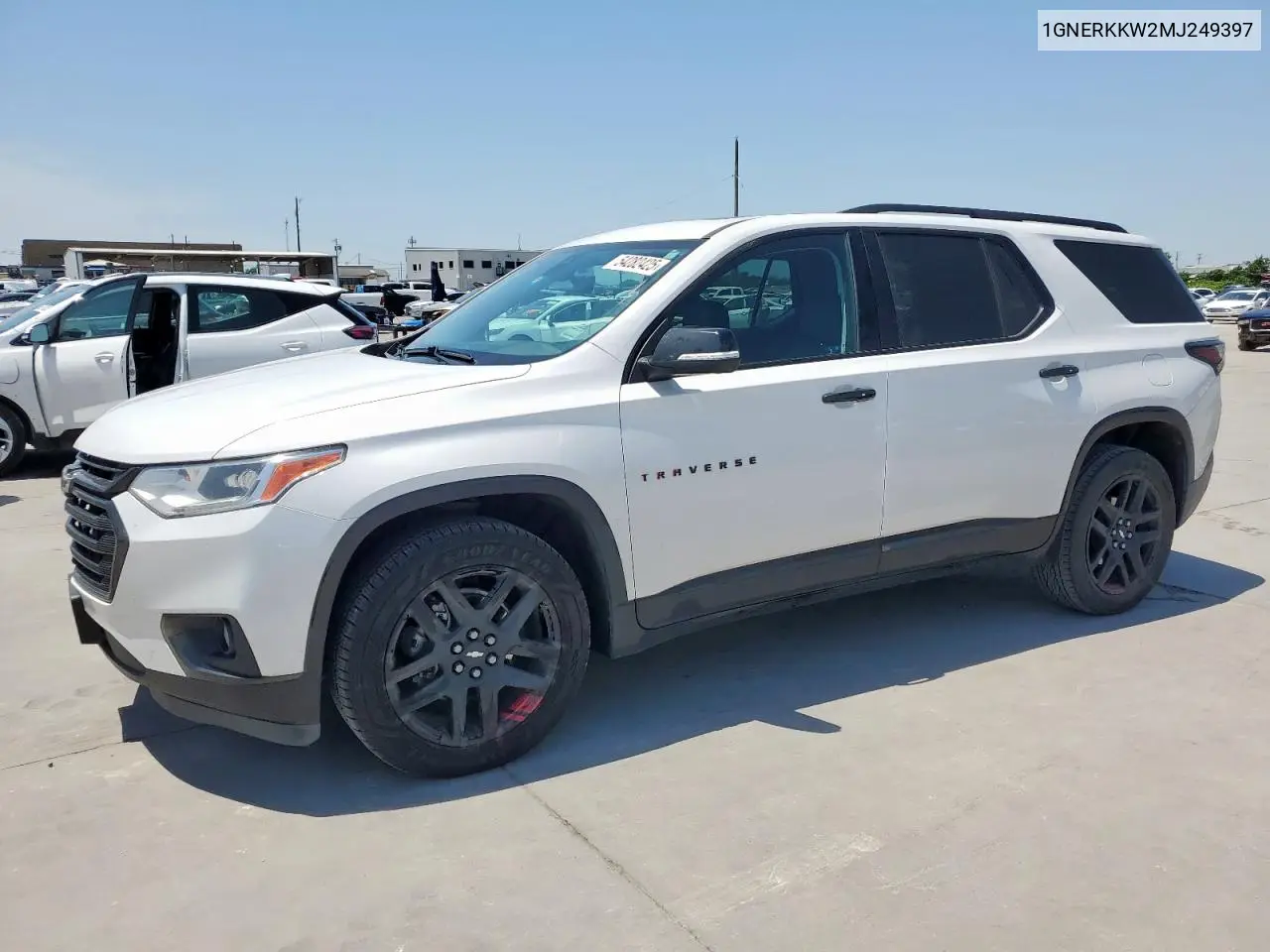 2021 Chevrolet Traverse Premier VIN: 1GNERKKW2MJ249397 Lot: 54282425