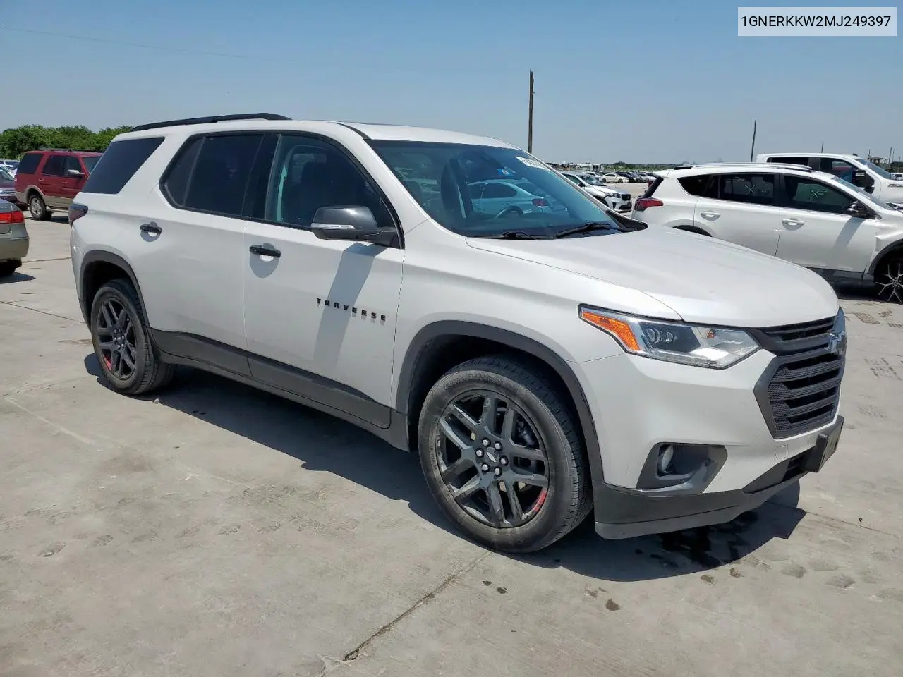 2021 Chevrolet Traverse Premier VIN: 1GNERKKW2MJ249397 Lot: 54282425
