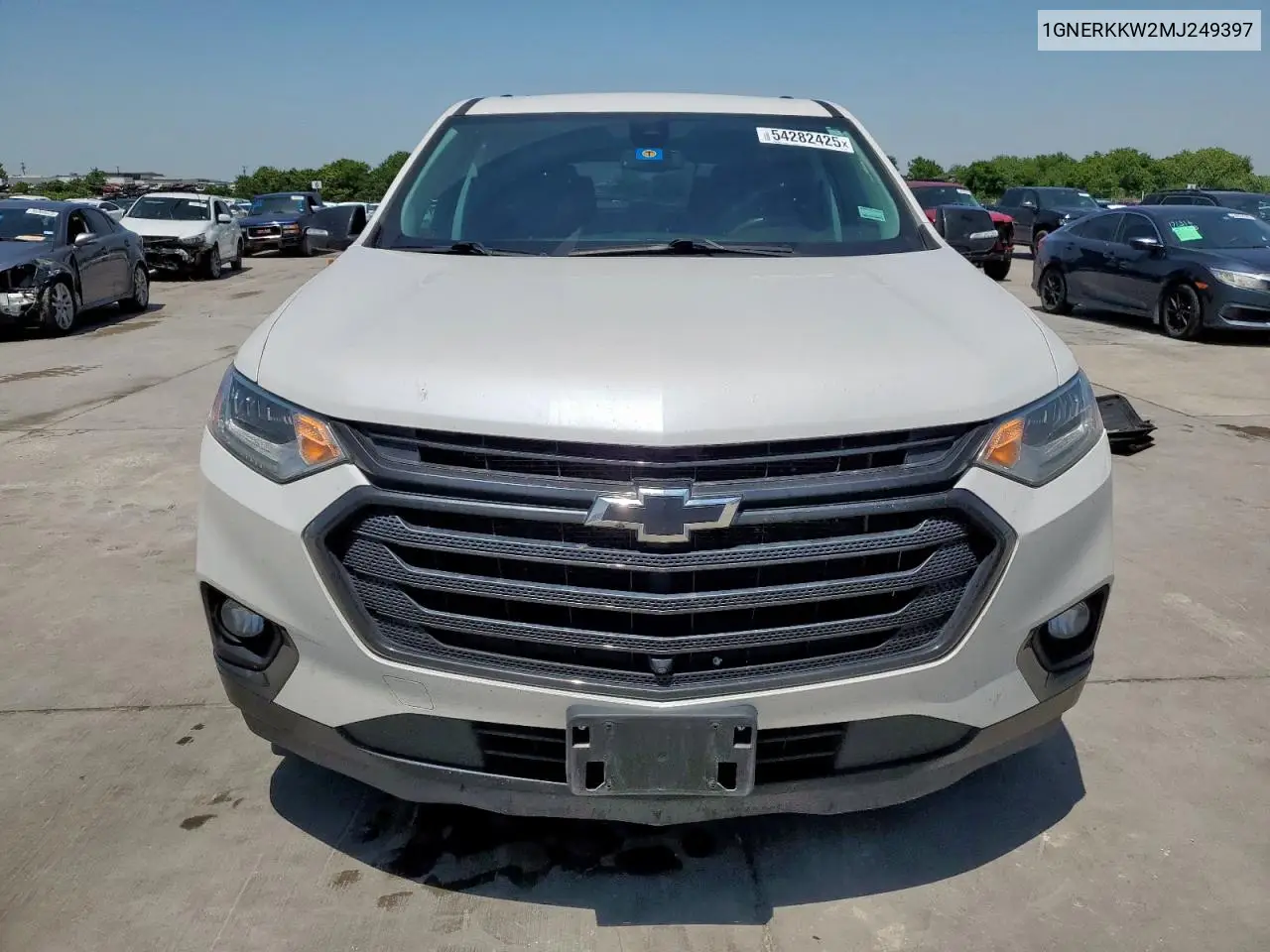 2021 Chevrolet Traverse Premier VIN: 1GNERKKW2MJ249397 Lot: 54282425