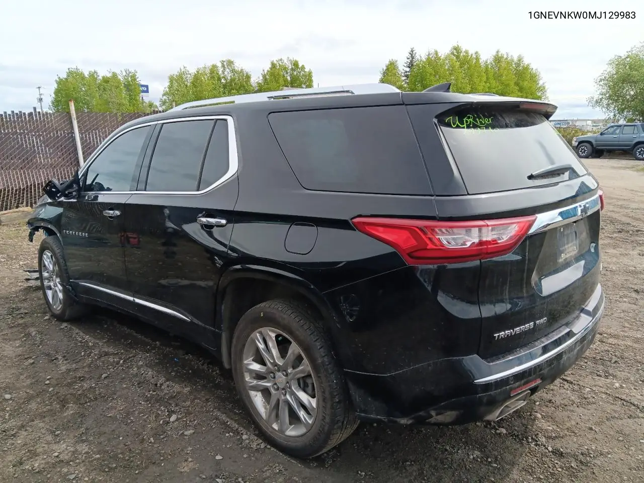 2021 Chevrolet Traverse High Country VIN: 1GNEVNKW0MJ129983 Lot: 58673765