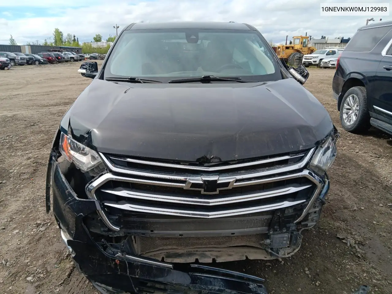2021 Chevrolet Traverse High Country VIN: 1GNEVNKW0MJ129983 Lot: 58673765
