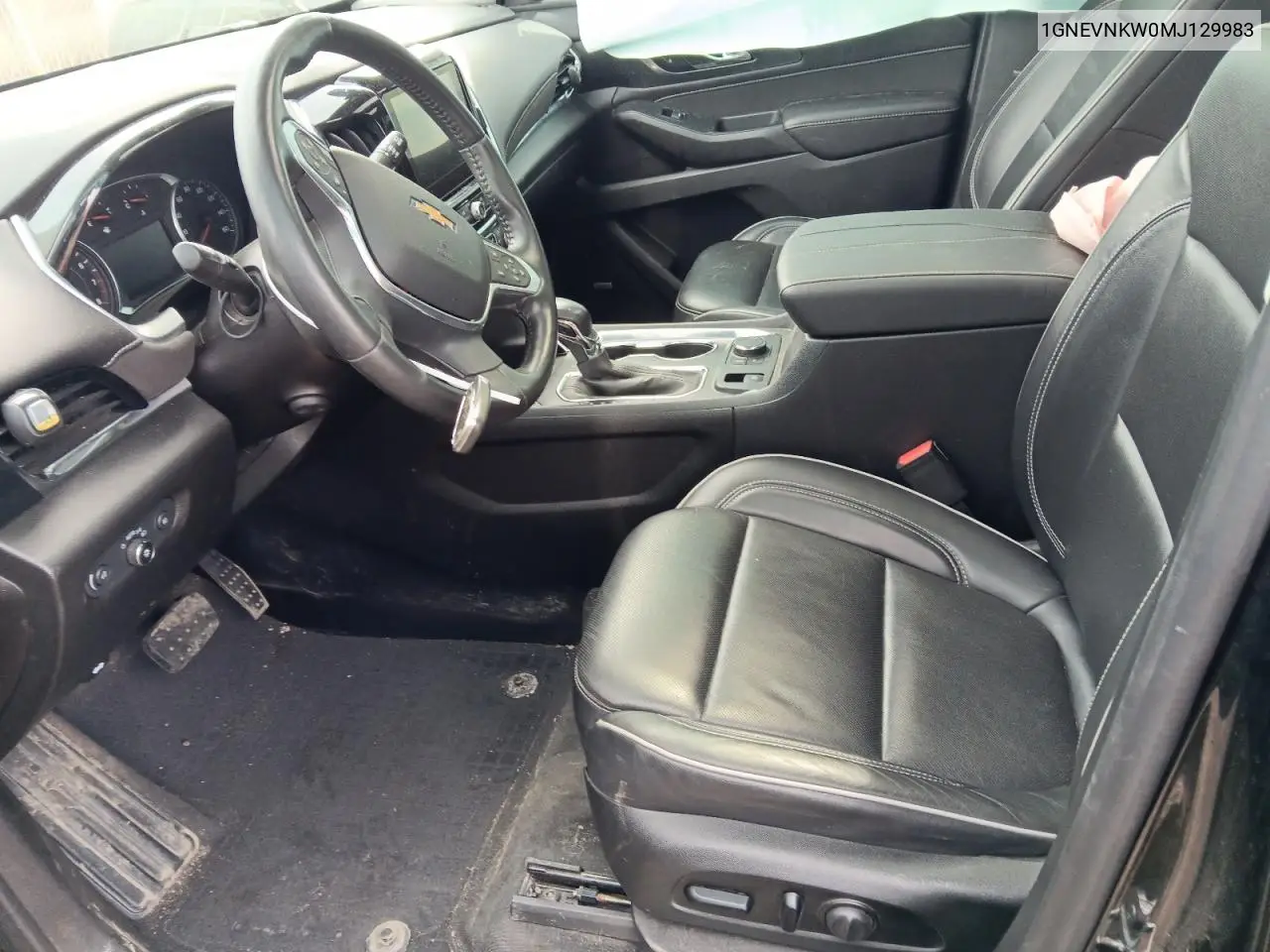 2021 Chevrolet Traverse High Country VIN: 1GNEVNKW0MJ129983 Lot: 58673765