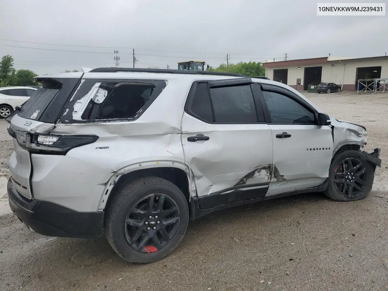 2021 Chevrolet Traverse Premier VIN: 1GNEVKKW9MJ239431 Lot: 58696395
