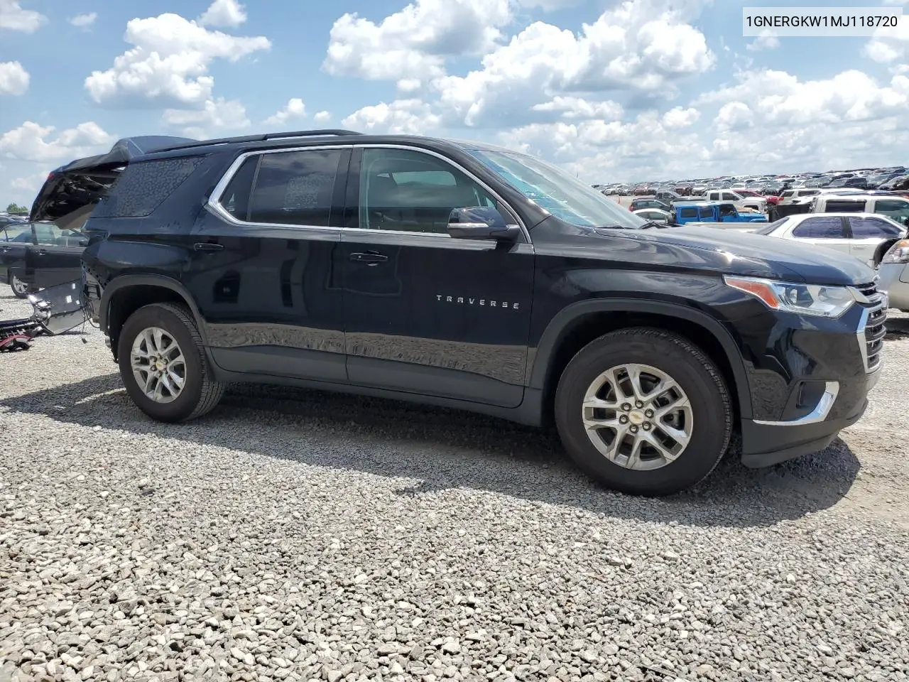 2021 Chevrolet Traverse Lt VIN: 1GNERGKW1MJ118720 Lot: 62935255