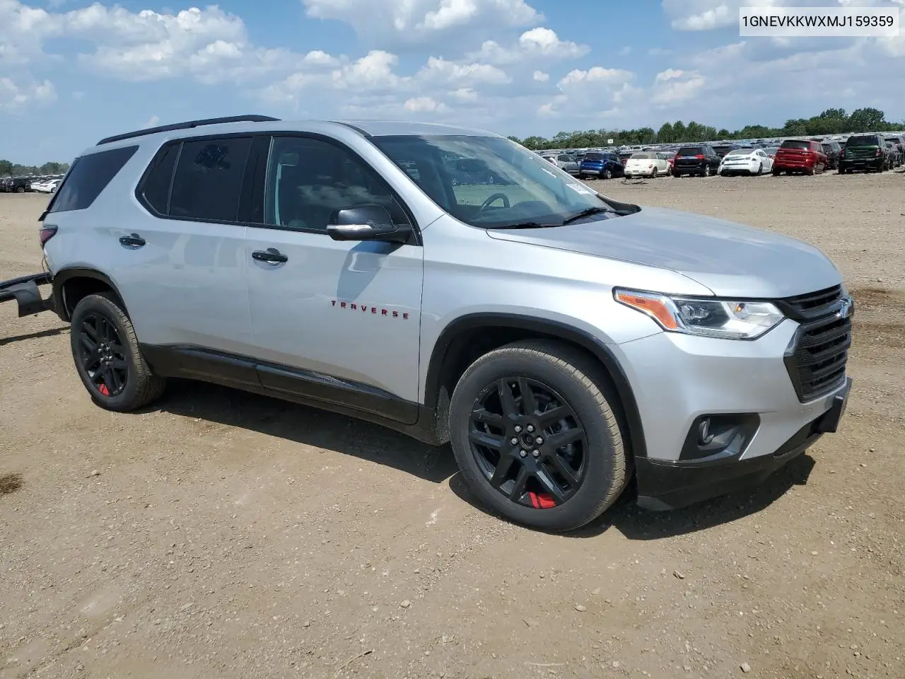 2021 Chevrolet Traverse Premier VIN: 1GNEVKKWXMJ159359 Lot: 62945035