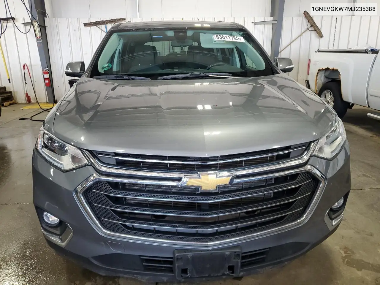 2021 Chevrolet Traverse Lt VIN: 1GNEVGKW7MJ235388 Lot: 63011765