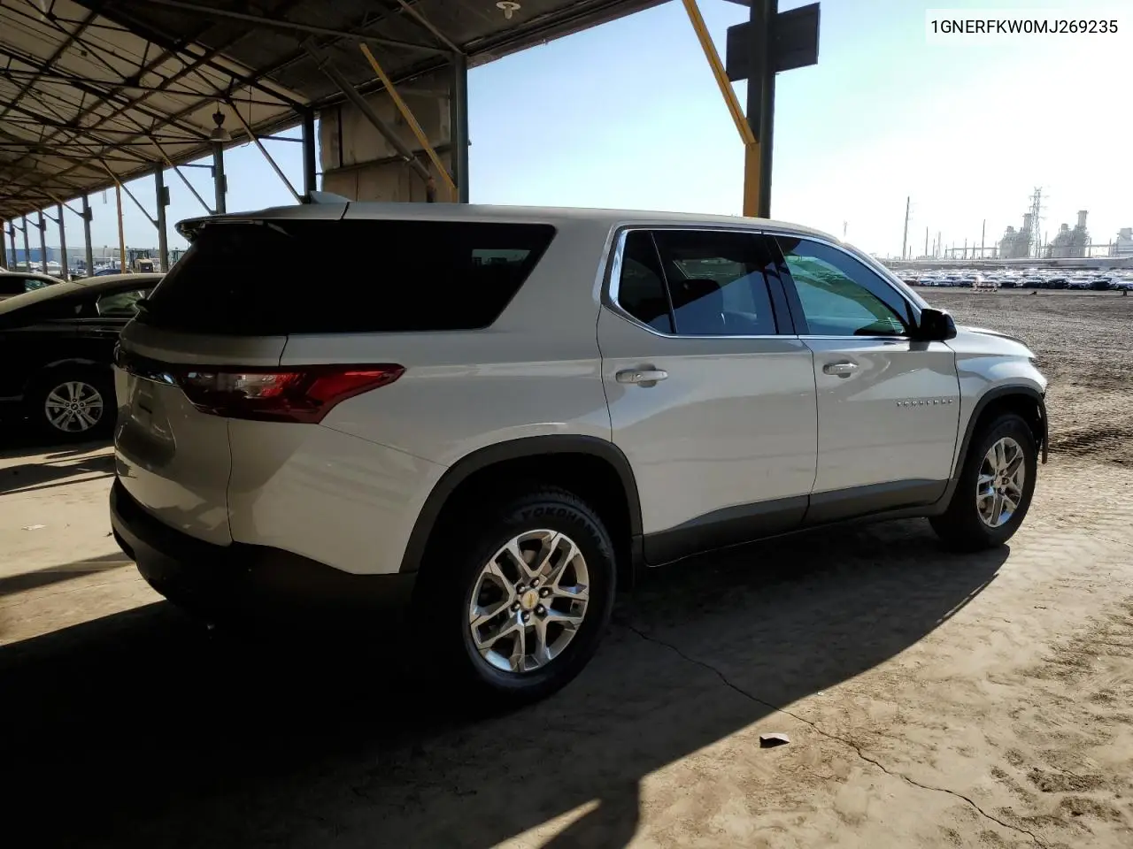 2021 Chevrolet Traverse Ls VIN: 1GNERFKW0MJ269235 Lot: 63038835