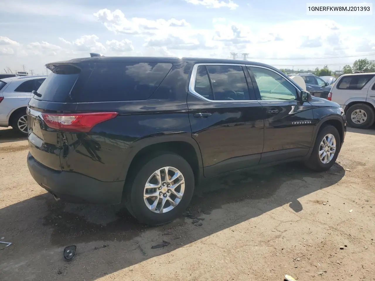 2021 Chevrolet Traverse Ls VIN: 1GNERFKW8MJ201393 Lot: 63228555
