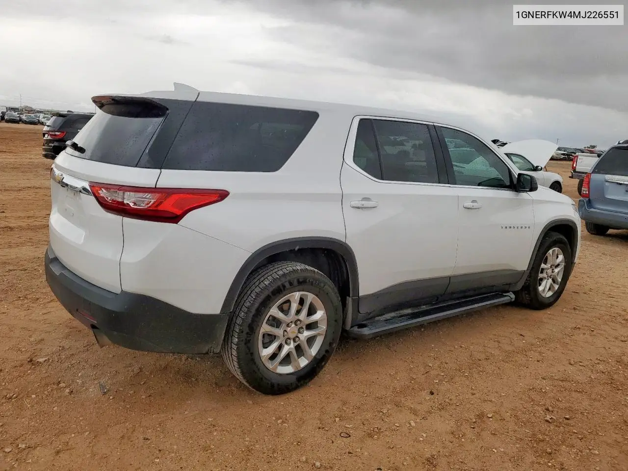 2021 Chevrolet Traverse Ls VIN: 1GNERFKW4MJ226551 Lot: 63253915