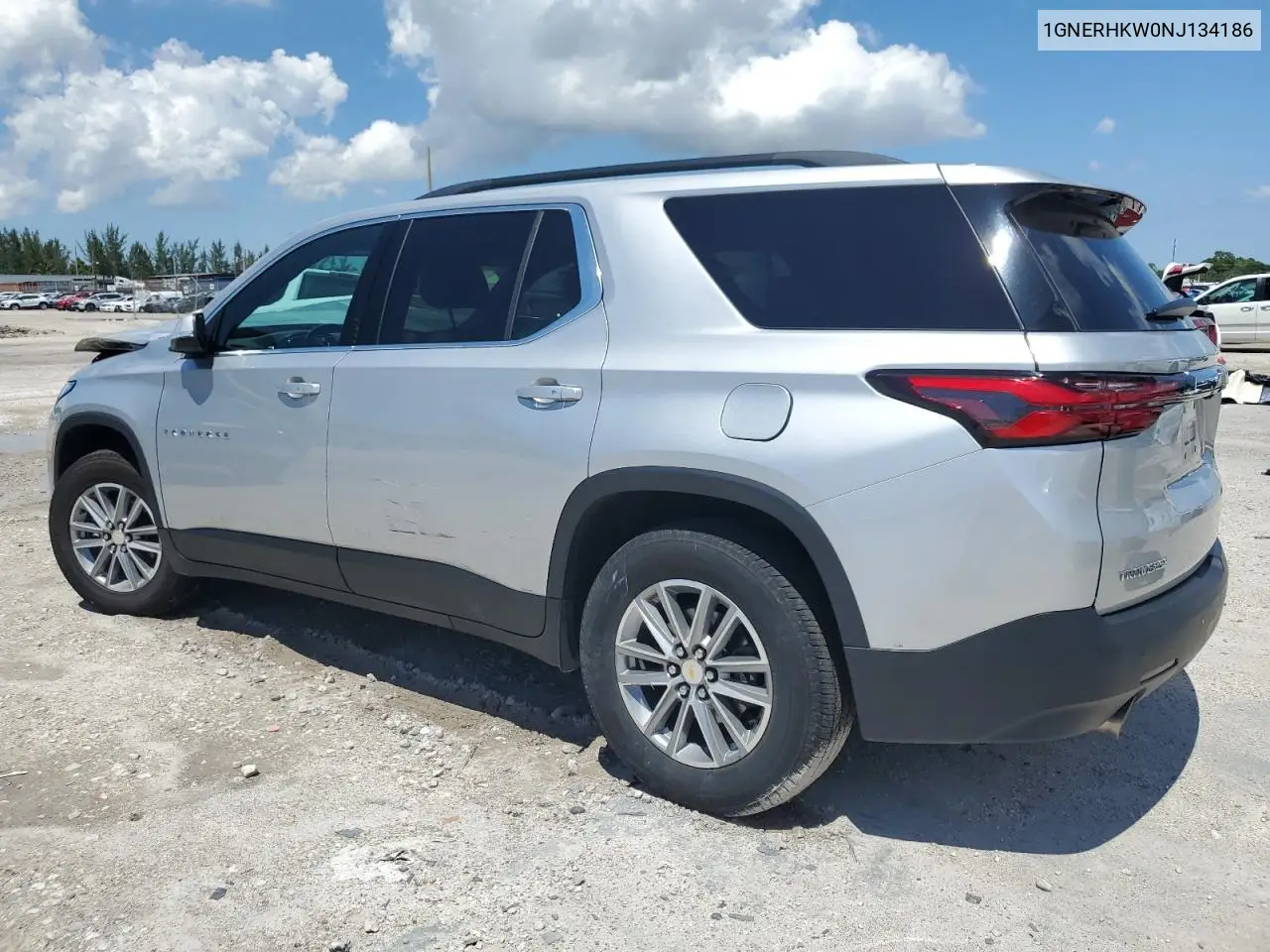 2022 Chevrolet Traverse Lt VIN: 1GNERHKW0NJ134186 Lot: 56907195