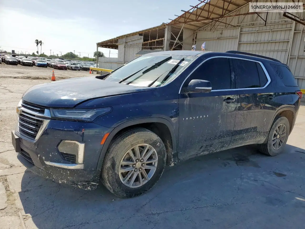 2022 Chevrolet Traverse Lt VIN: 1GNERGKW9NJ126601 Lot: 56944915