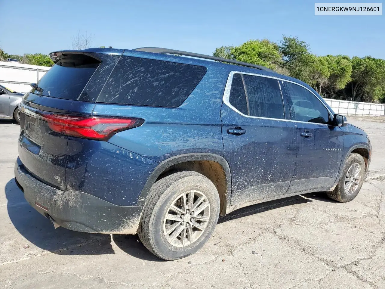 2022 Chevrolet Traverse Lt VIN: 1GNERGKW9NJ126601 Lot: 56944915