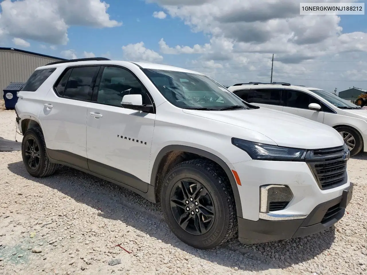 2022 Chevrolet Traverse Lt VIN: 1GNERGKW0NJ188212 Lot: 62891895