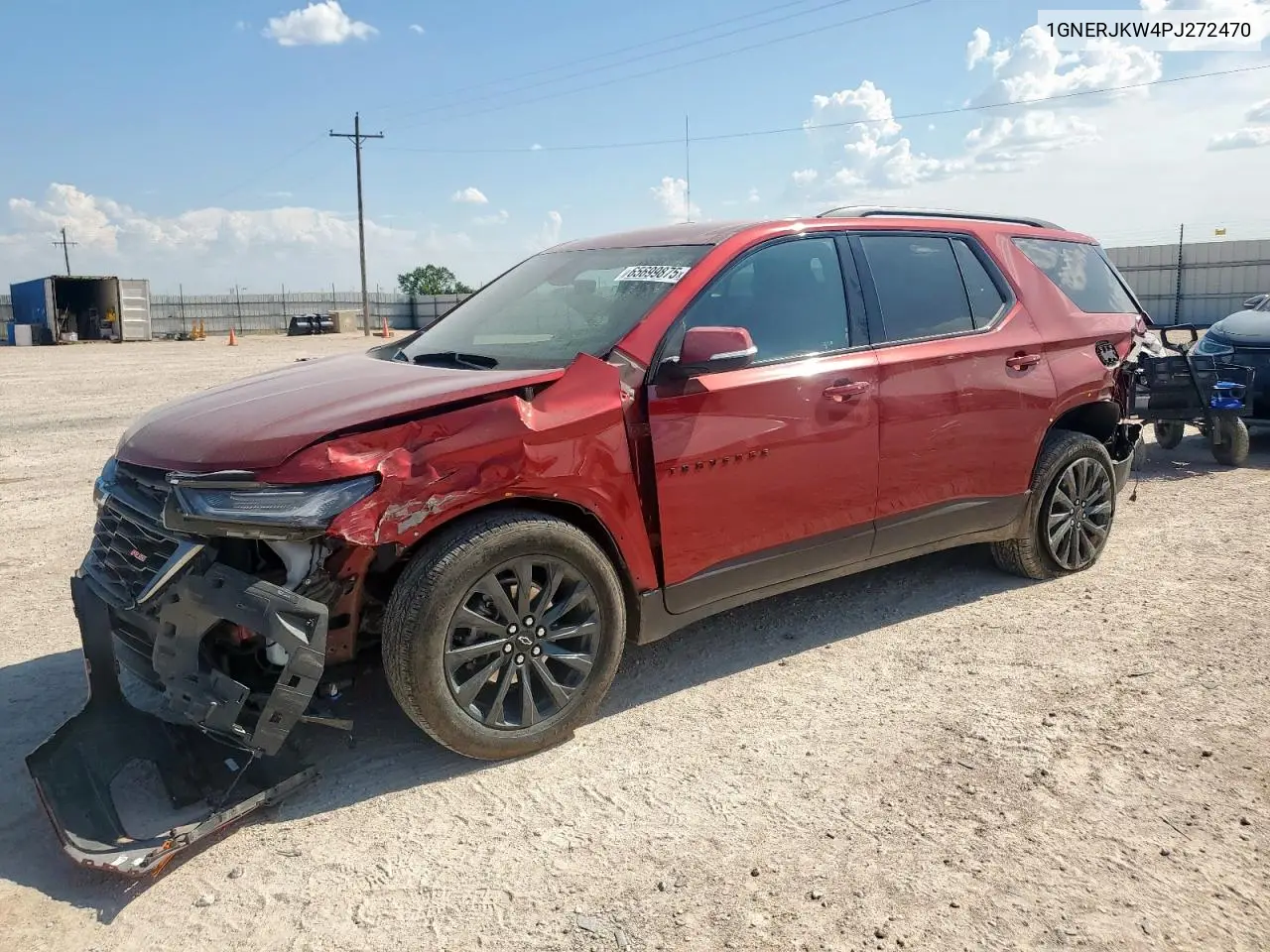 2023 Chevrolet Traverse Rs VIN: 1GNERJKW4PJ272470 Lot: 65699875