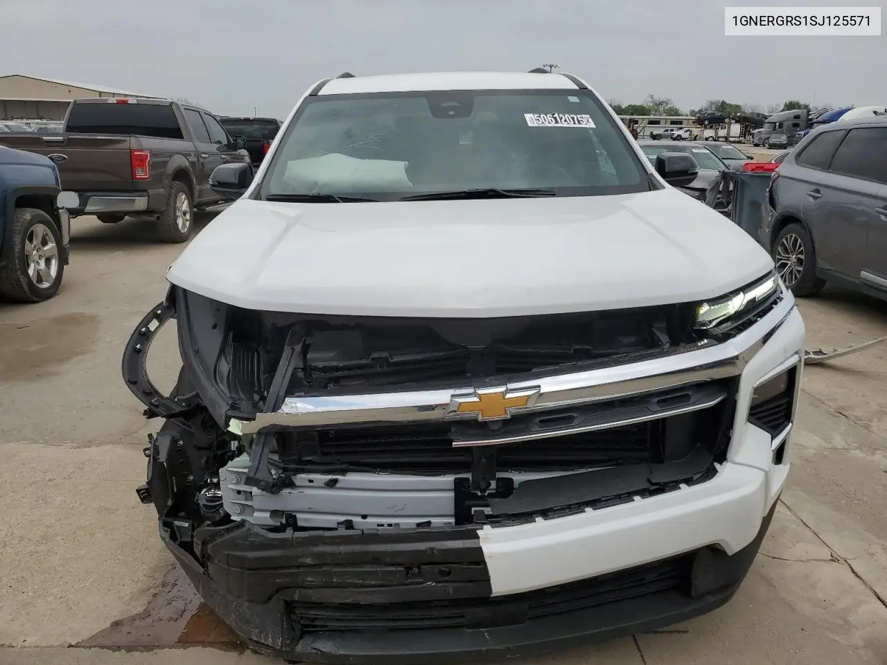 2025 Chevrolet Traverse Lt VIN: 1GNERGRS1SJ125571 Lot: 50612075