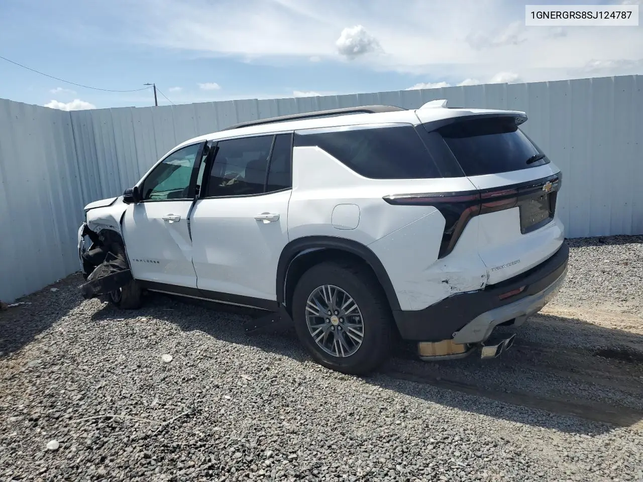 2025 Chevrolet Traverse Lt VIN: 1GNERGRS8SJ124787 Lot: 51163865