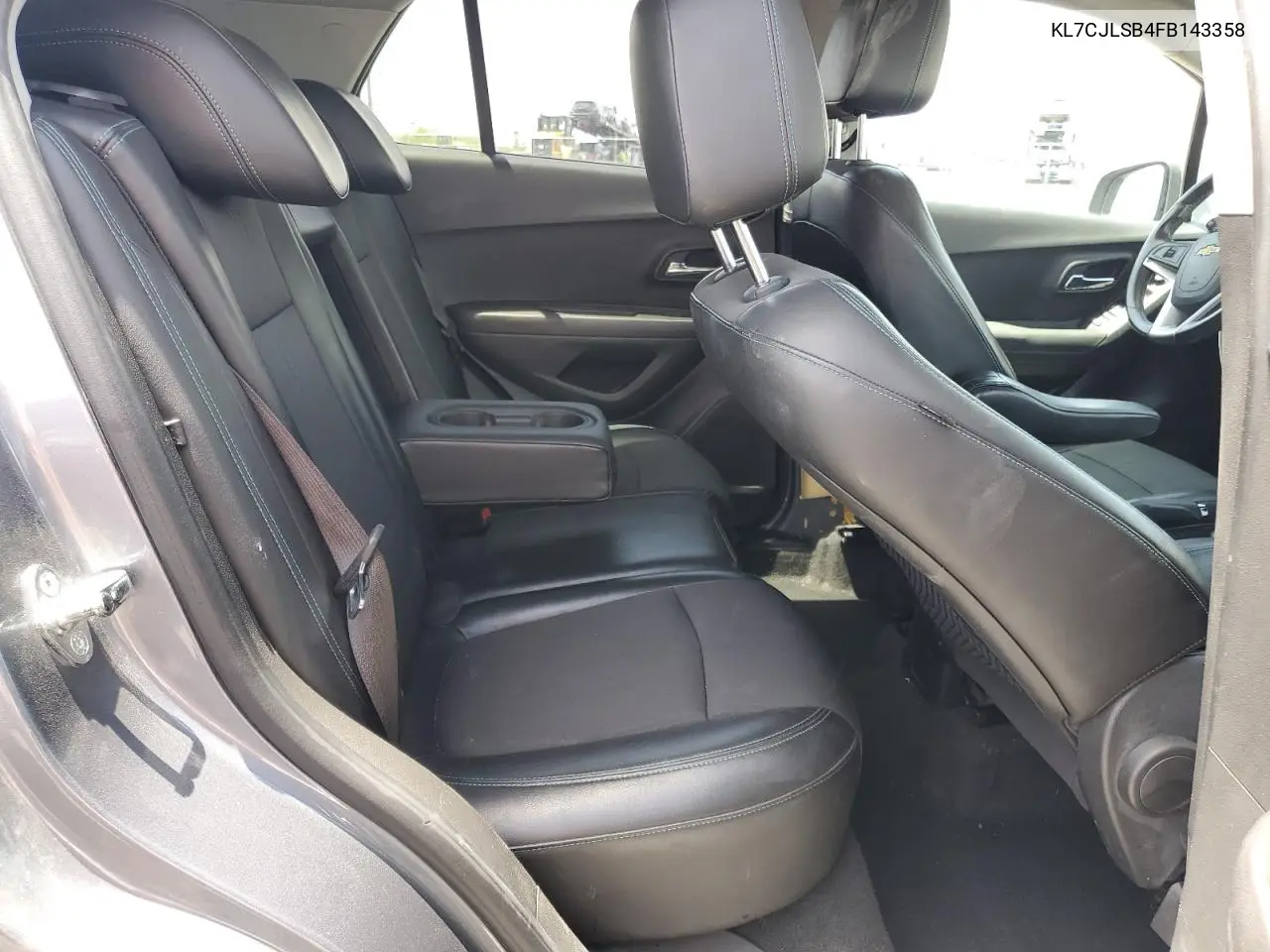 2015 Chevrolet Trax 1Lt VIN: KL7CJLSB4FB143358 Lot: 56617095