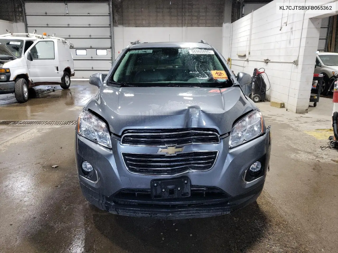 2015 Chevrolet Trax Ltz VIN: KL7CJTSBXFB065362 Lot: 56960895
