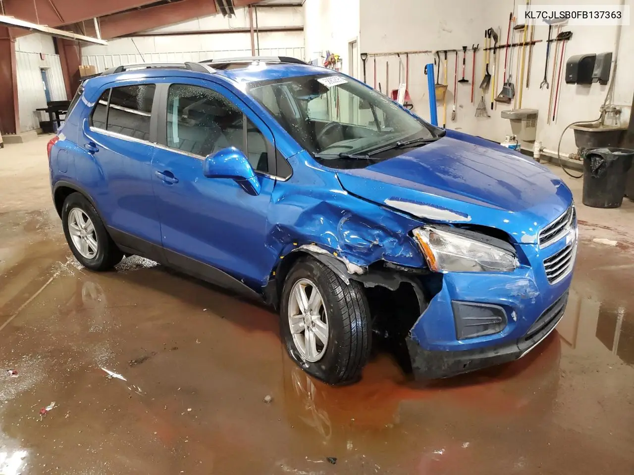 2015 Chevrolet Trax 1Lt VIN: KL7CJLSB0FB137363 Lot: 58902895