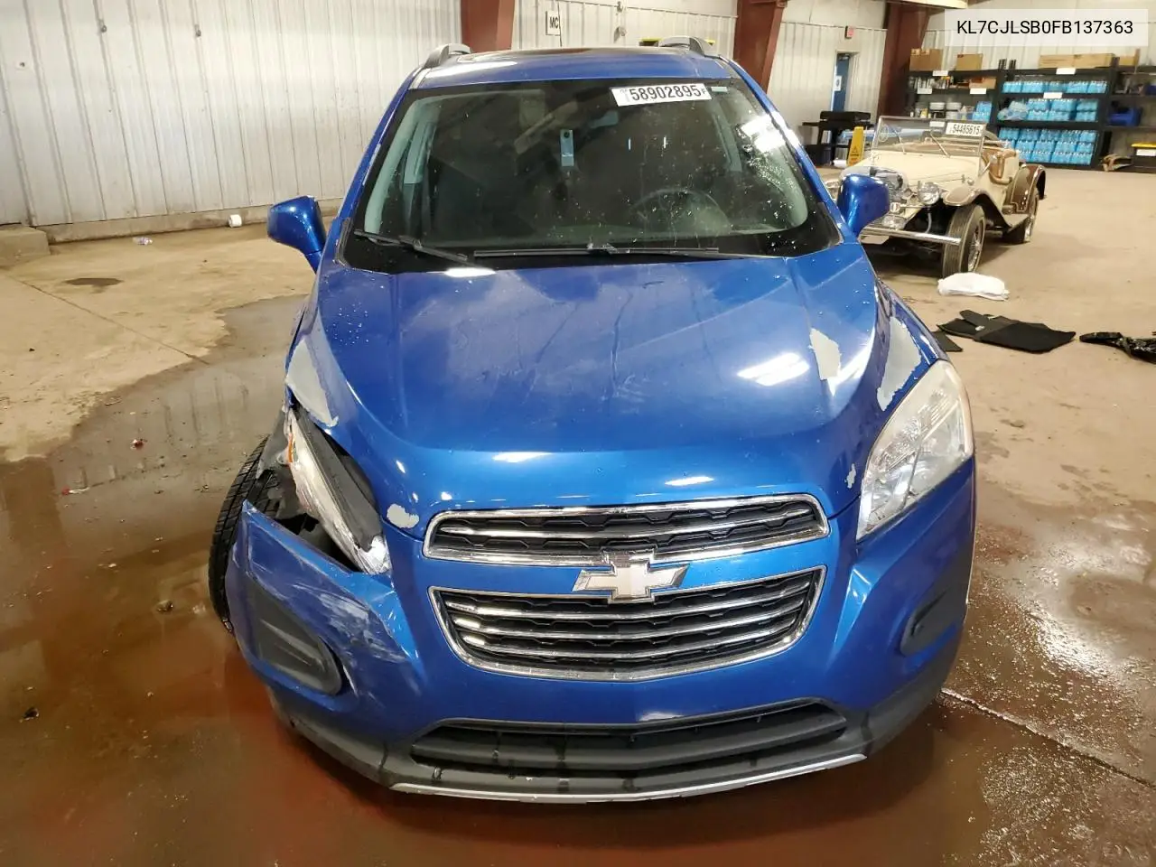 2015 Chevrolet Trax 1Lt VIN: KL7CJLSB0FB137363 Lot: 58902895