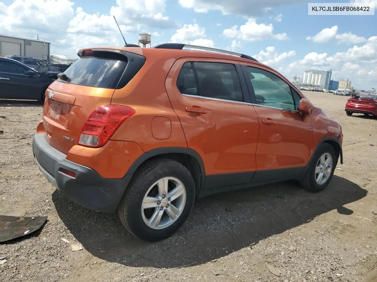 2015 Chevrolet Trax 1Lt VIN: KL7CJLSB6FB068422 Lot: 60430505