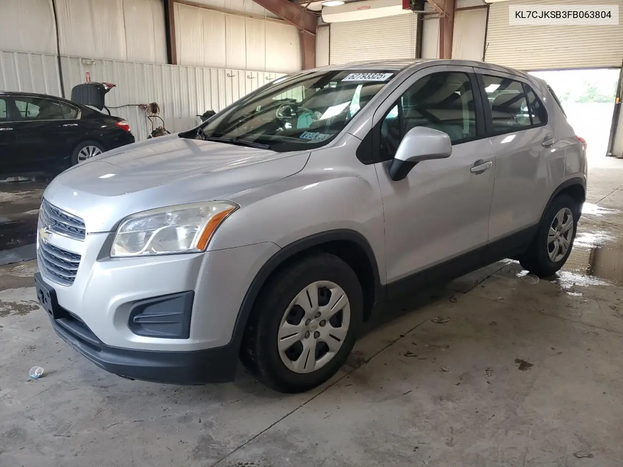2015 Chevrolet Trax Ls VIN: KL7CJKSB3FB063804 Lot: 62793325