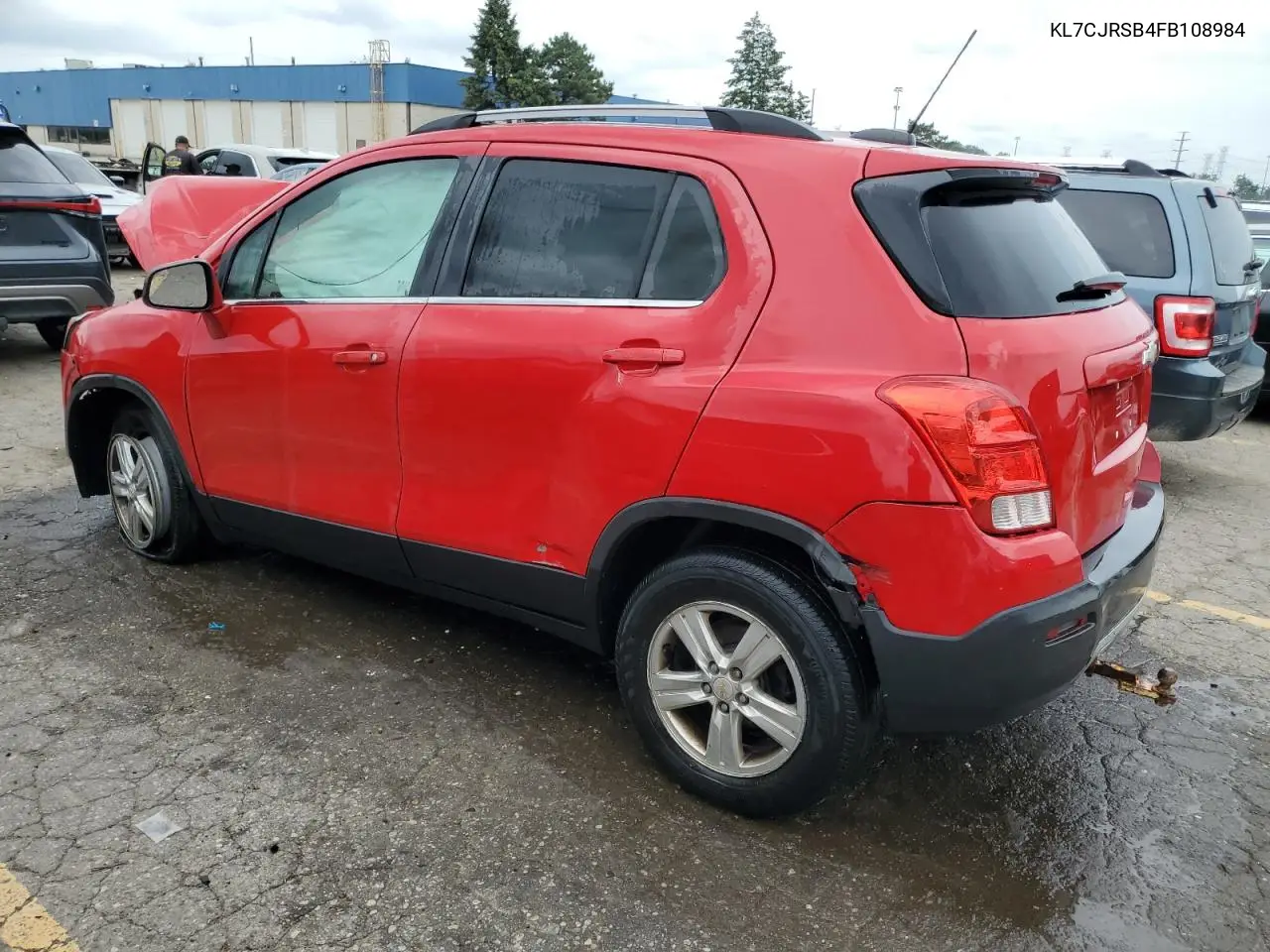 2015 Chevrolet Trax 1Lt VIN: KL7CJRSB4FB108984 Lot: 62825705