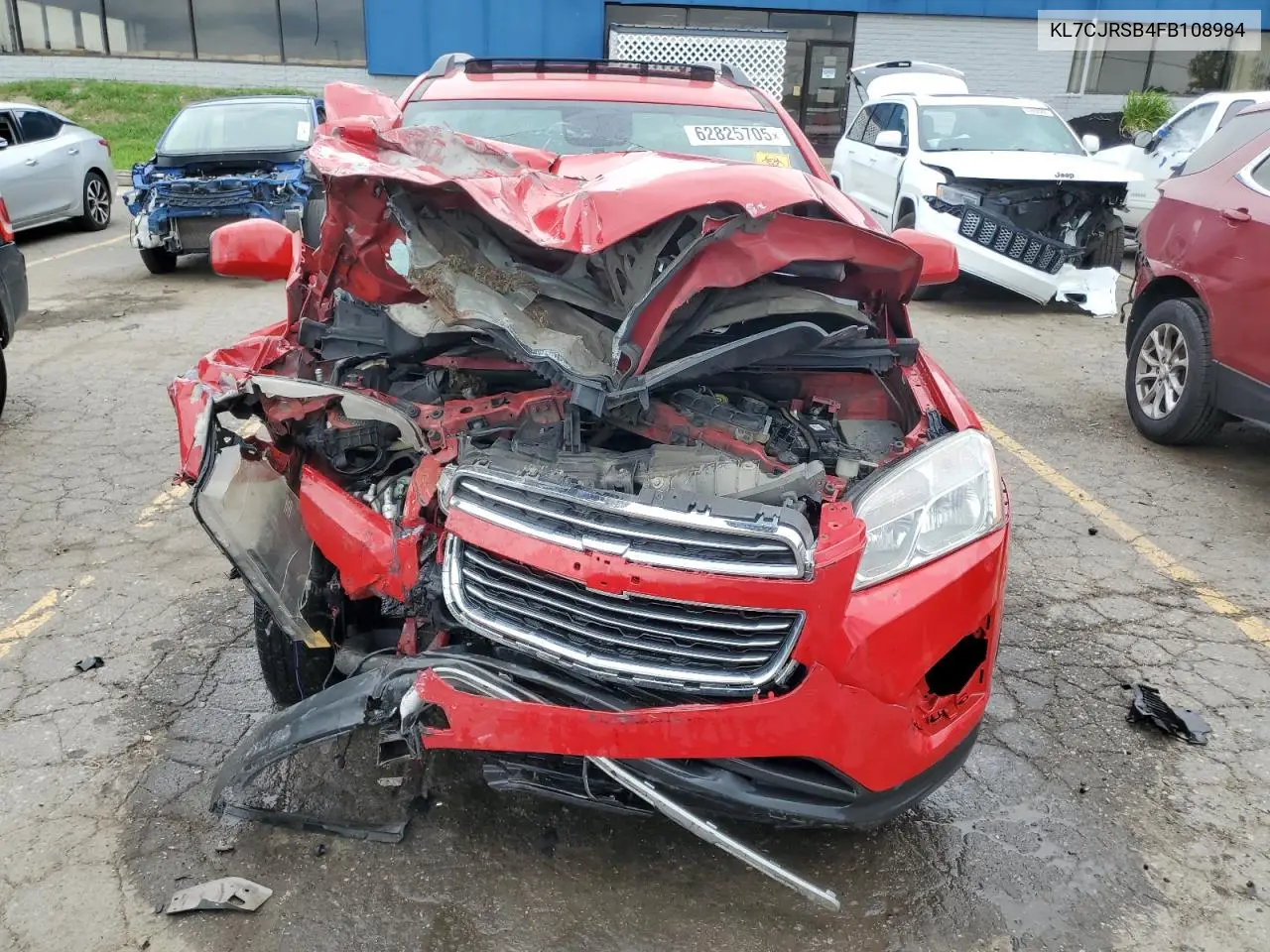 2015 Chevrolet Trax 1Lt VIN: KL7CJRSB4FB108984 Lot: 62825705