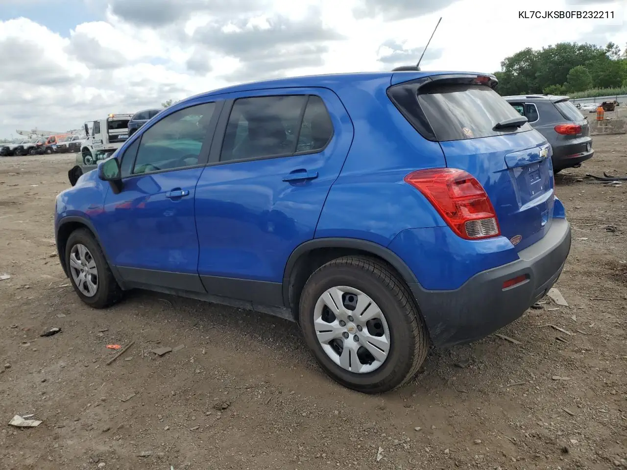2015 Chevrolet Trax Ls VIN: KL7CJKSB0FB232211 Lot: 62868215
