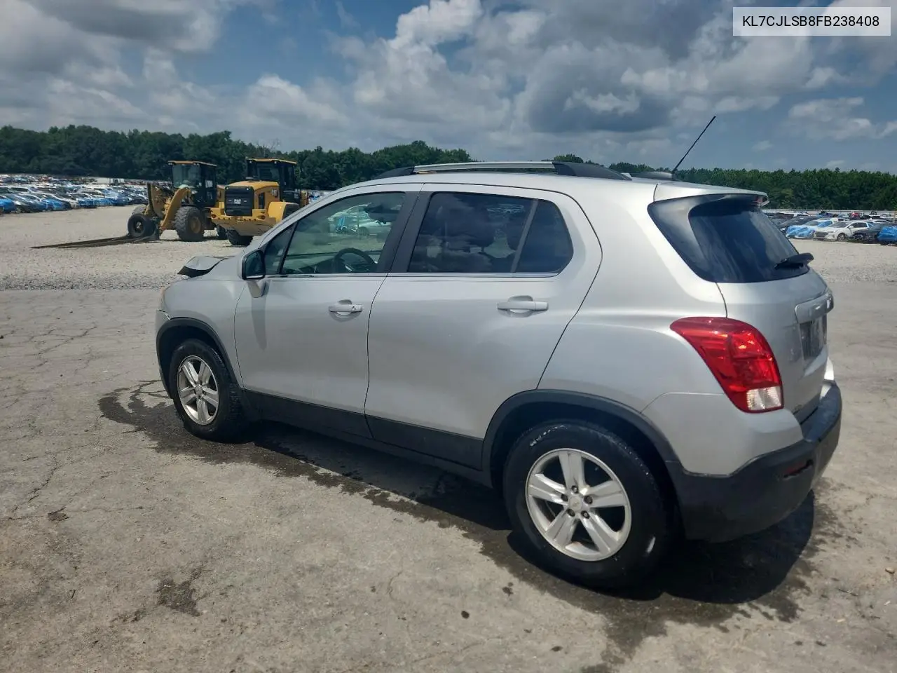2015 Chevrolet Trax 1Lt VIN: KL7CJLSB8FB238408 Lot: 62893725