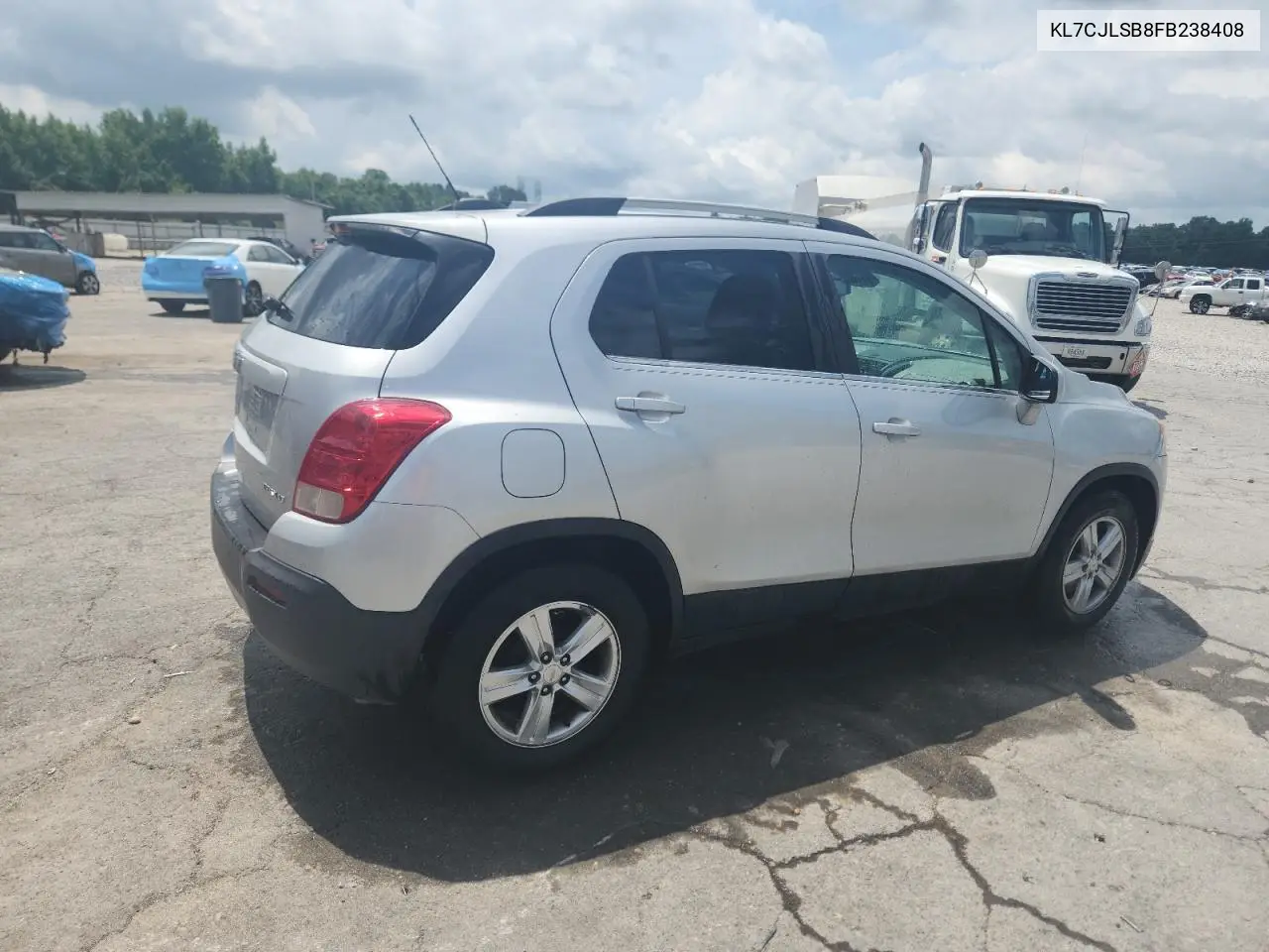 2015 Chevrolet Trax 1Lt VIN: KL7CJLSB8FB238408 Lot: 62893725