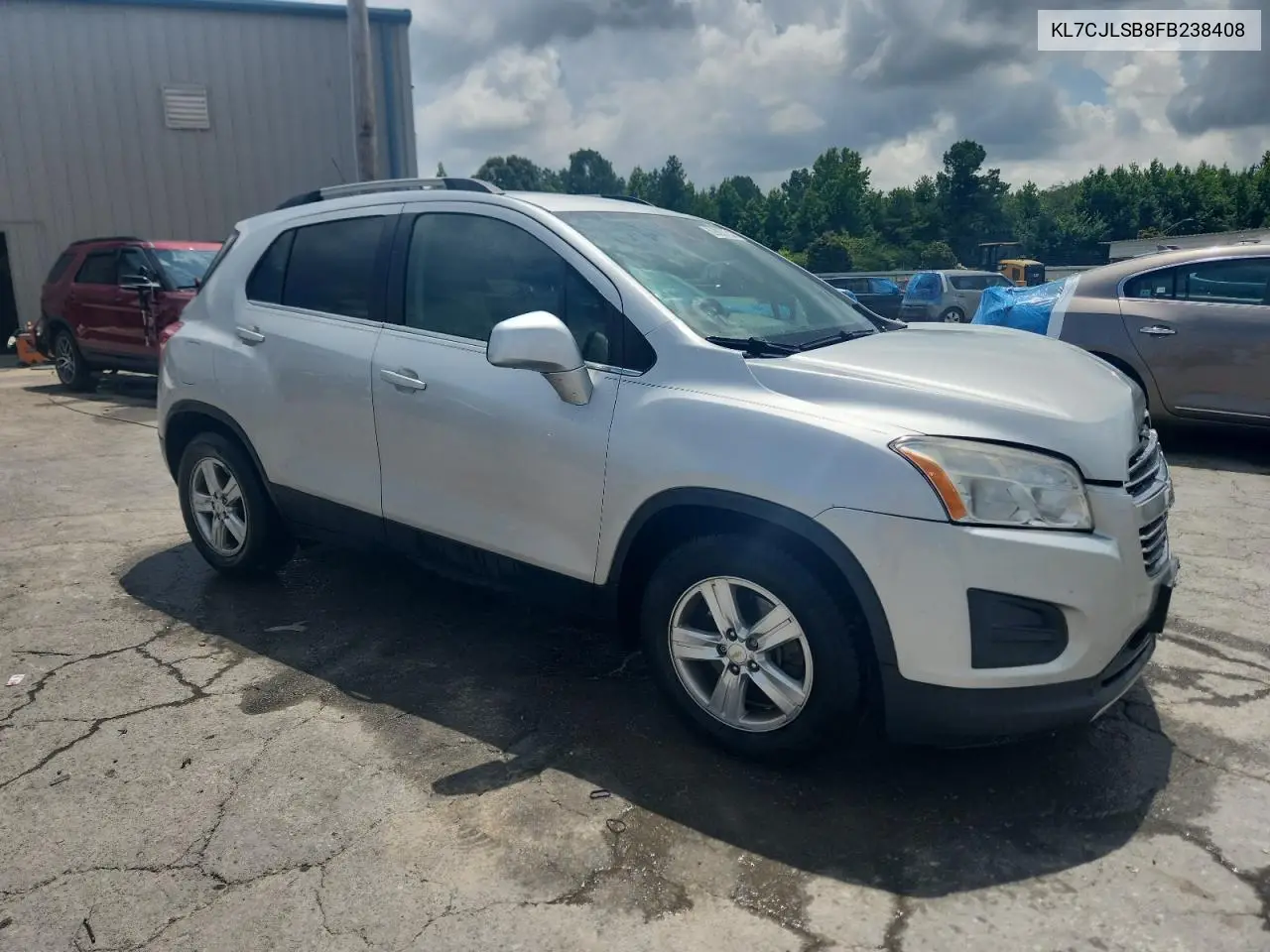 2015 Chevrolet Trax 1Lt VIN: KL7CJLSB8FB238408 Lot: 62893725