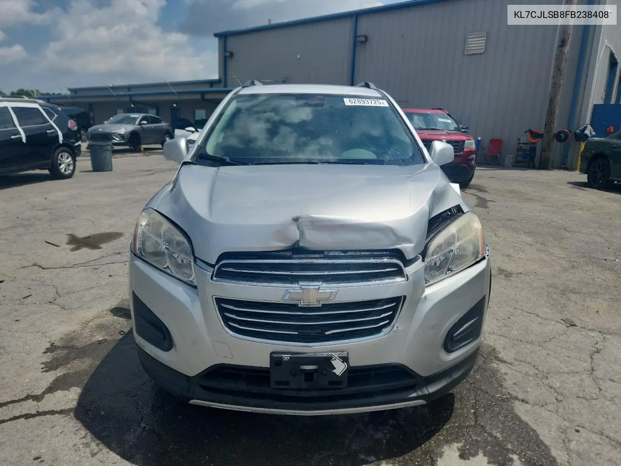 2015 Chevrolet Trax 1Lt VIN: KL7CJLSB8FB238408 Lot: 62893725