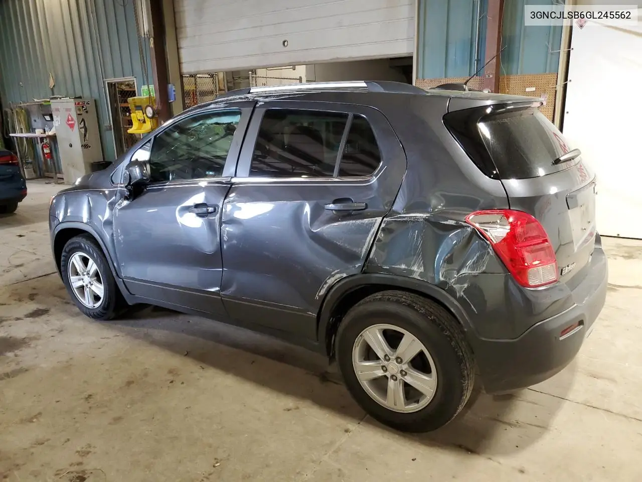 2016 Chevrolet Trax 1Lt VIN: 3GNCJLSB6GL245562 Lot: 54710075