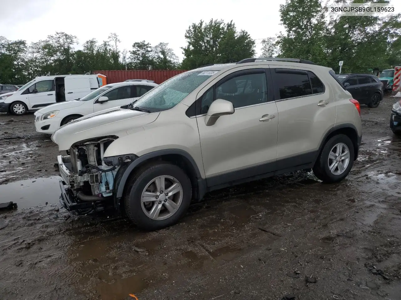 2016 Chevrolet Trax 1Lt VIN: 3GNCJPSB9GL159623 Lot: 56211035