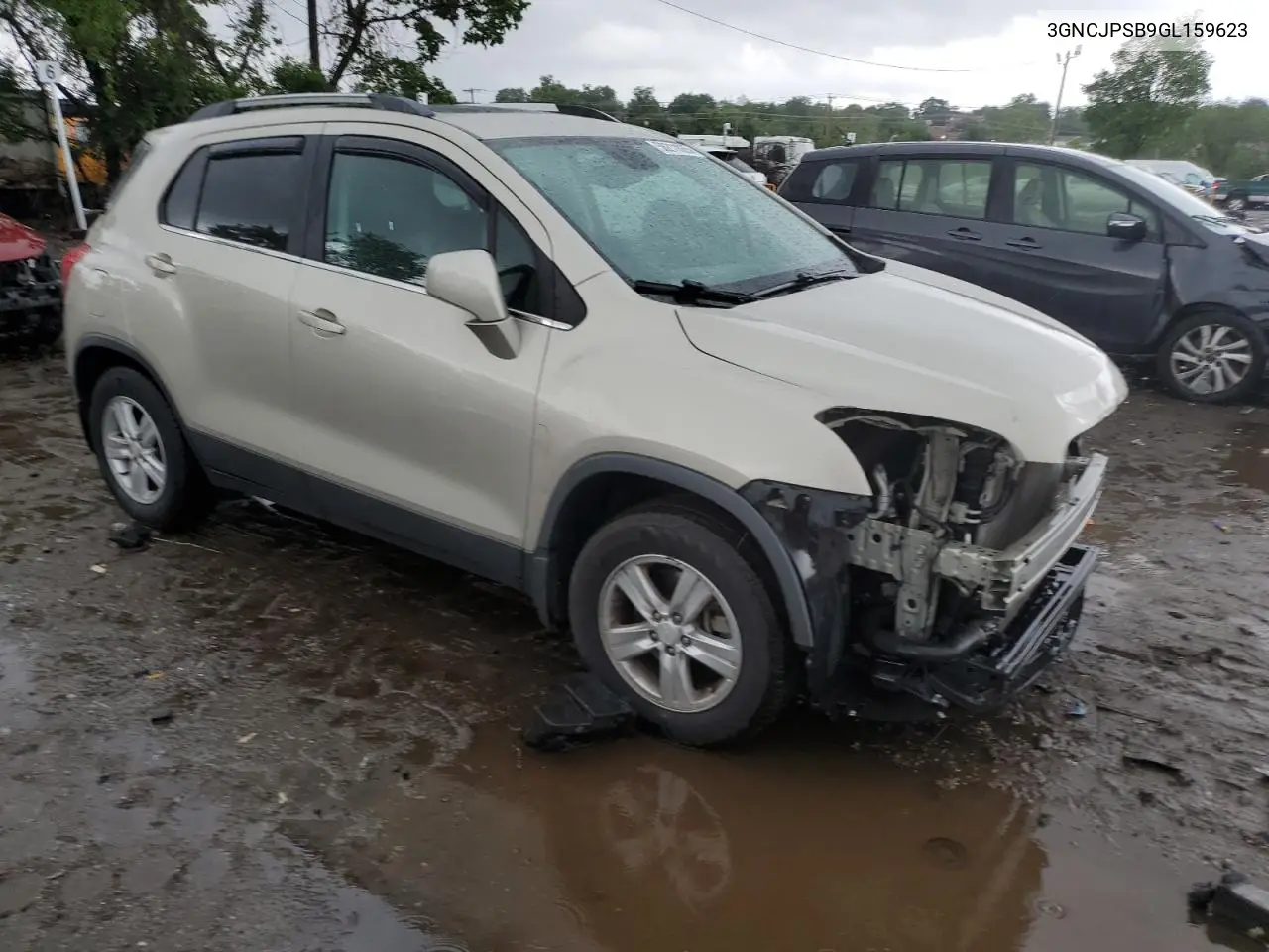 2016 Chevrolet Trax 1Lt VIN: 3GNCJPSB9GL159623 Lot: 56211035