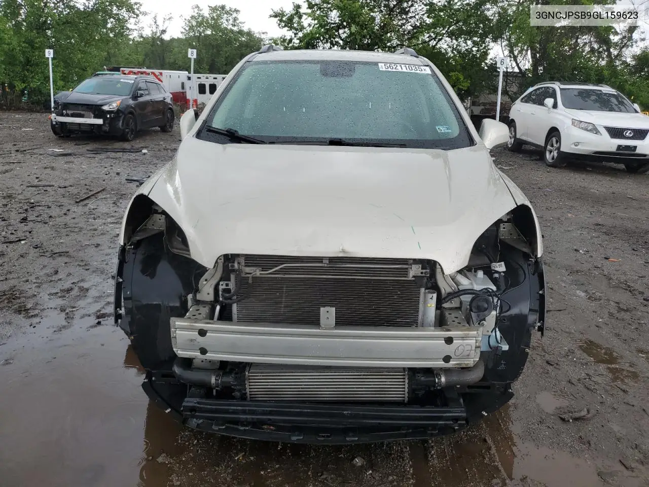 2016 Chevrolet Trax 1Lt VIN: 3GNCJPSB9GL159623 Lot: 56211035