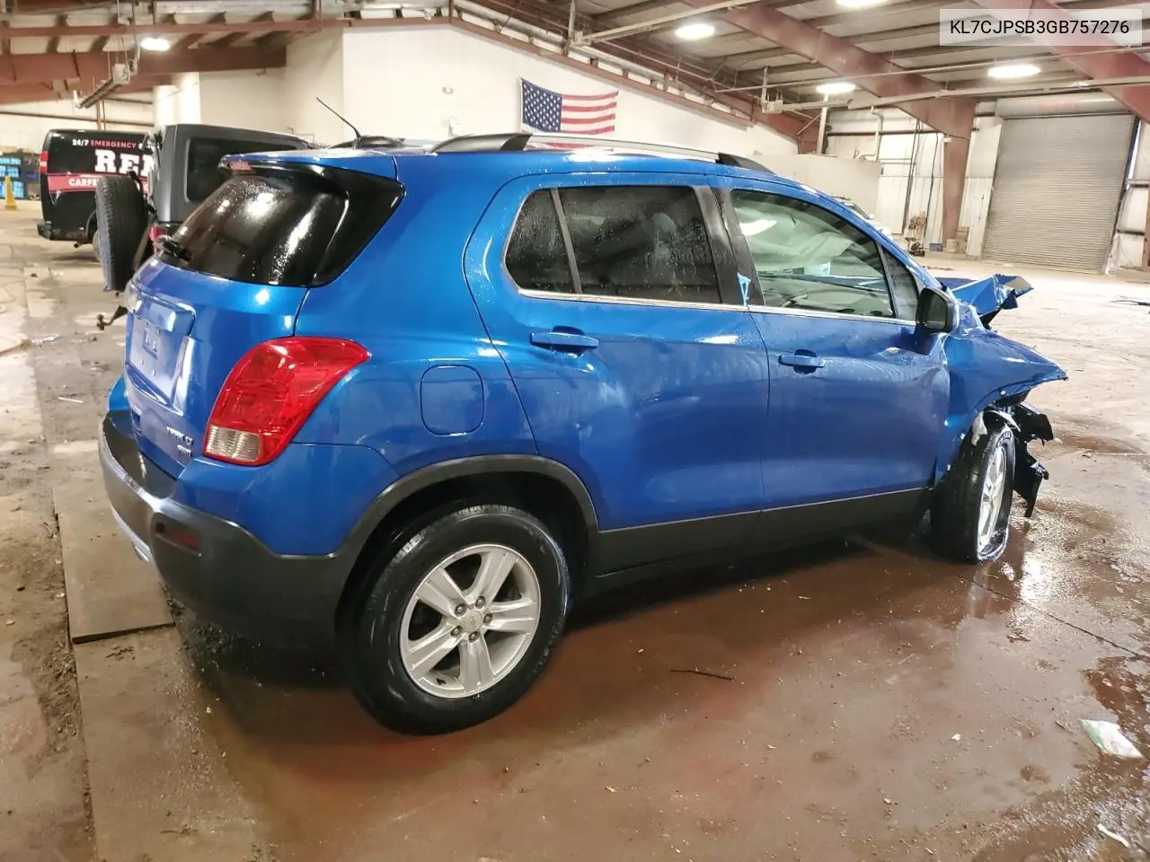 2016 Chevrolet Trax 1Lt VIN: KL7CJPSB3GB757276 Lot: 57227515
