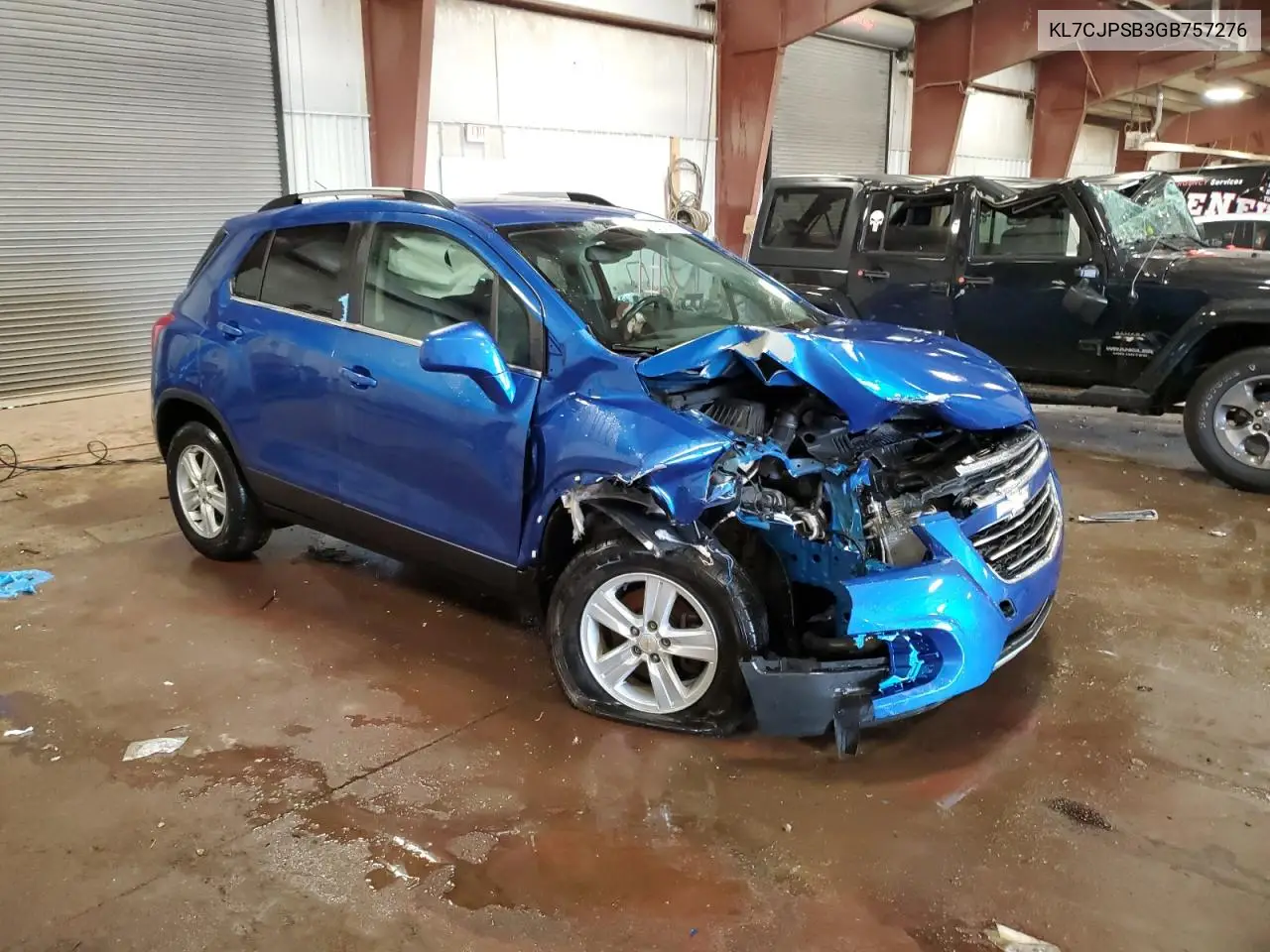 2016 Chevrolet Trax 1Lt VIN: KL7CJPSB3GB757276 Lot: 57227515