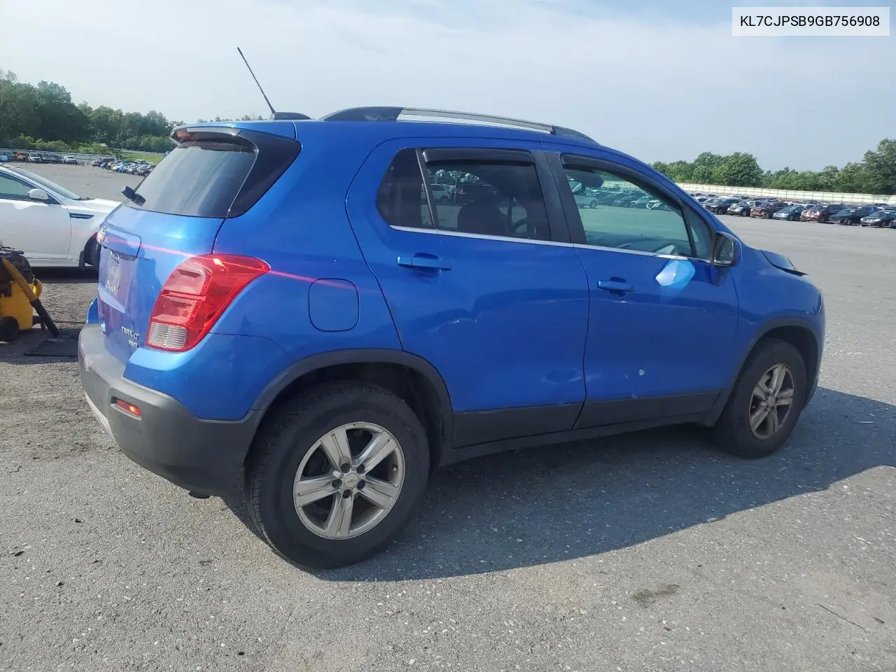 2016 Chevrolet Trax 1Lt VIN: KL7CJPSB9GB756908 Lot: 61604695