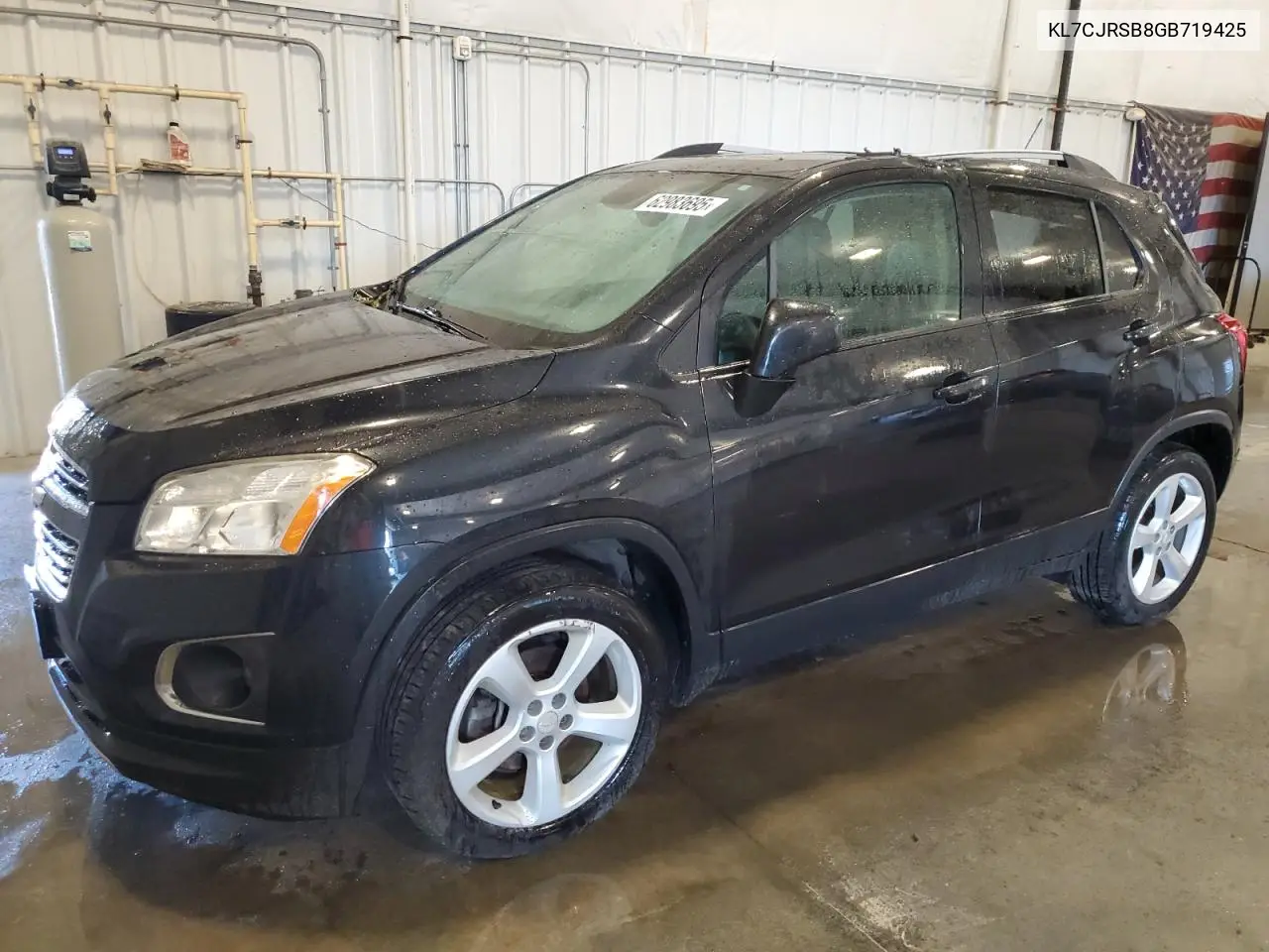 2016 Chevrolet Trax Ltz VIN: KL7CJRSB8GB719425 Lot: 62983695