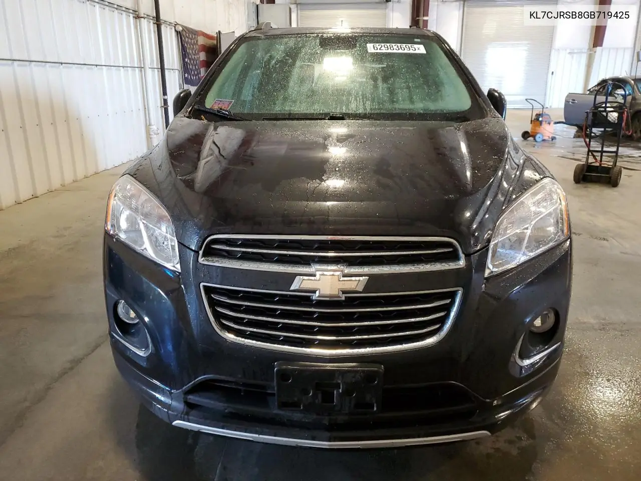2016 Chevrolet Trax Ltz VIN: KL7CJRSB8GB719425 Lot: 62983695