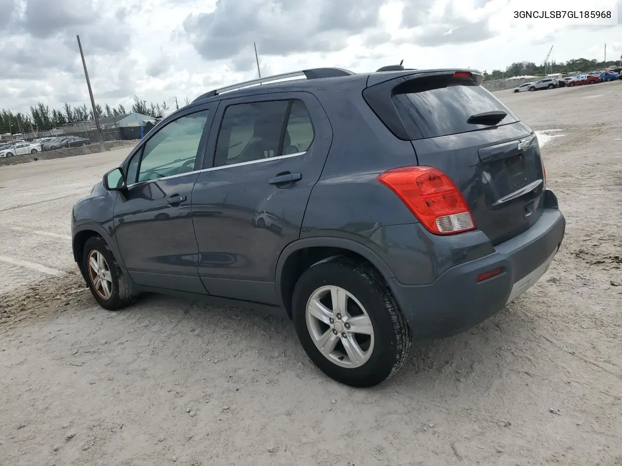 2016 Chevrolet Trax 1Lt VIN: 3GNCJLSB7GL185968 Lot: 63085355